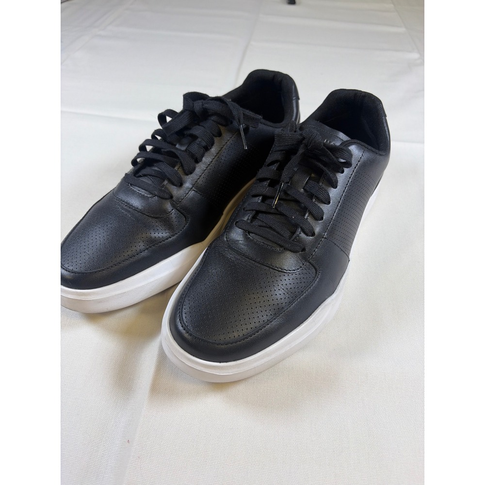 Cole Haan Grand Crosscourt Mens 11 W Black Leather Sneakers C33977 Low Top